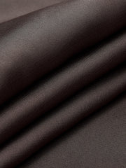 Satin Wrap-Front Long-Sleeve Top