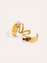 Tiger Eye Cuff Bracelet