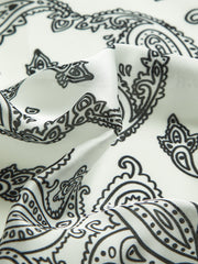 Paisley Print Square Scarf