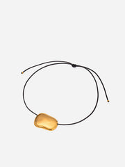 Golden Irregular Smooth Necklace