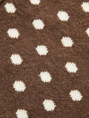 Polka Dot Button Front Cardigan