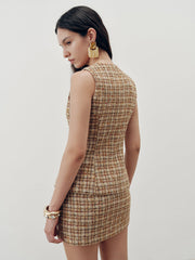 Tweed Mini Skirt