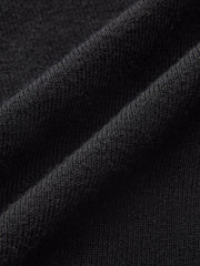 Contrast Trim Wool-Blend Knit Top