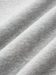 Striped Shirt Panel Crew Neck Sweatshirt