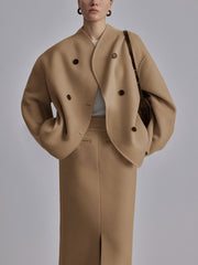 Oversized Button-Down Jacket