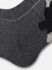 Cat Graphic Detail Mid-Calf Socks